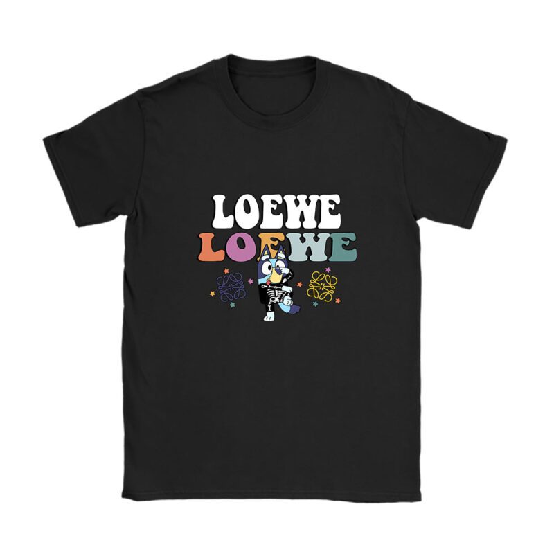 Bluey Happy Halloween Loewe Unisex T-Shirt Cotton Tee TAT9270