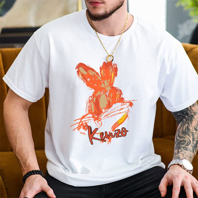 Bugs Bunny Looney Tunes Kenzo Unisex T Shirt TAT5404 2