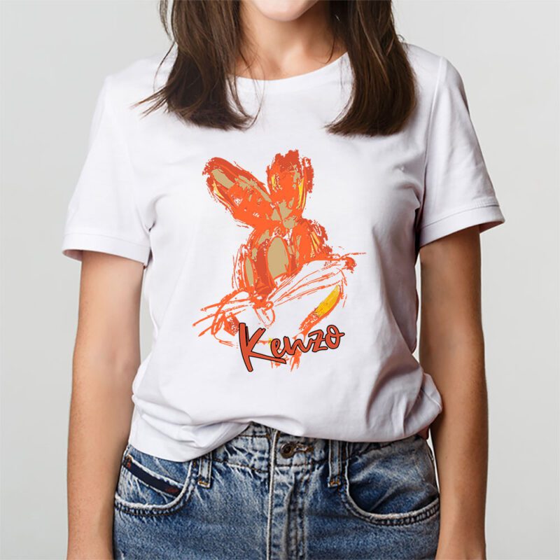 Bugs Bunny Looney Tunes Kenzo Unisex T Shirt TAT5404 3