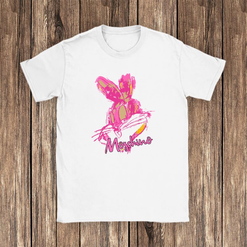 Bugs Bunny Looney Tunes Moschino Unisex T Shirt TAT5406 1