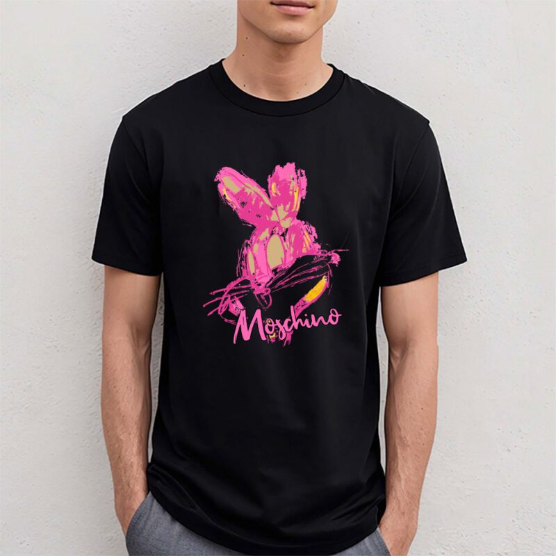Bugs Bunny Looney Tunes Moschino Unisex T Shirt TAT5406 4