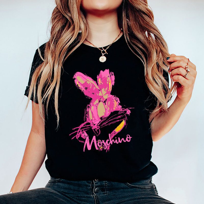 Bugs Bunny Looney Tunes Moschino Unisex T Shirt TAT5406 5