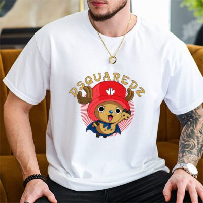Chopperman Tony Tony Chopper One Piece Dsquared2 Brand Unisex T Shirt Cotton Tee TAT6270 2
