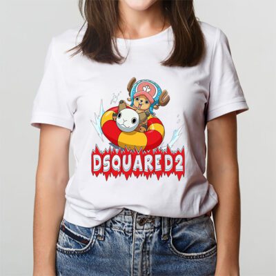 Chopperman Tony Tony Chopper One Piece Dsquared2 Brand Unisex T Shirt Cotton Tee TAT6271 3