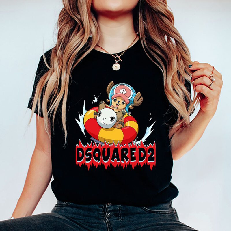 Chopperman Tony Tony Chopper One Piece Dsquared2 Brand Unisex T Shirt Cotton Tee TAT6271 5