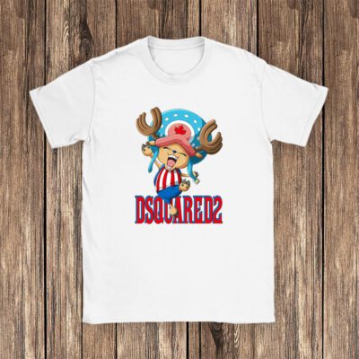 Chopperman Tony Tony Chopper One Piece Dsquared2 Brand Unisex T Shirt Cotton Tee TAT6272 1