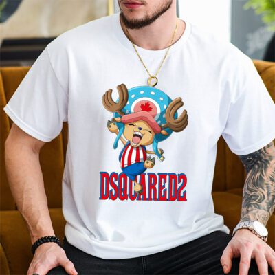 Chopperman Tony Tony Chopper One Piece Dsquared2 Brand Unisex T Shirt Cotton Tee TAT6272 2