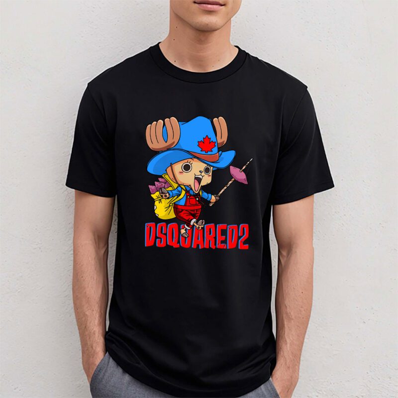 Chopperman Tony Tony Chopper One Piece Dsquared2 Brand Unisex T Shirt Cotton Tee TAT6551 4