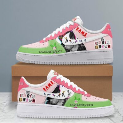 Chris Brown AF1 Sneaker Limited Air Force 1 Shoes ZSP1055 3