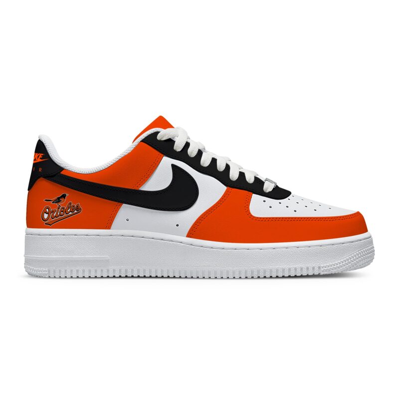 Custom Air Force 1 Low x MLB Baltimore Orioles AF1 Limited Sneakers For Fan TCB1019 1