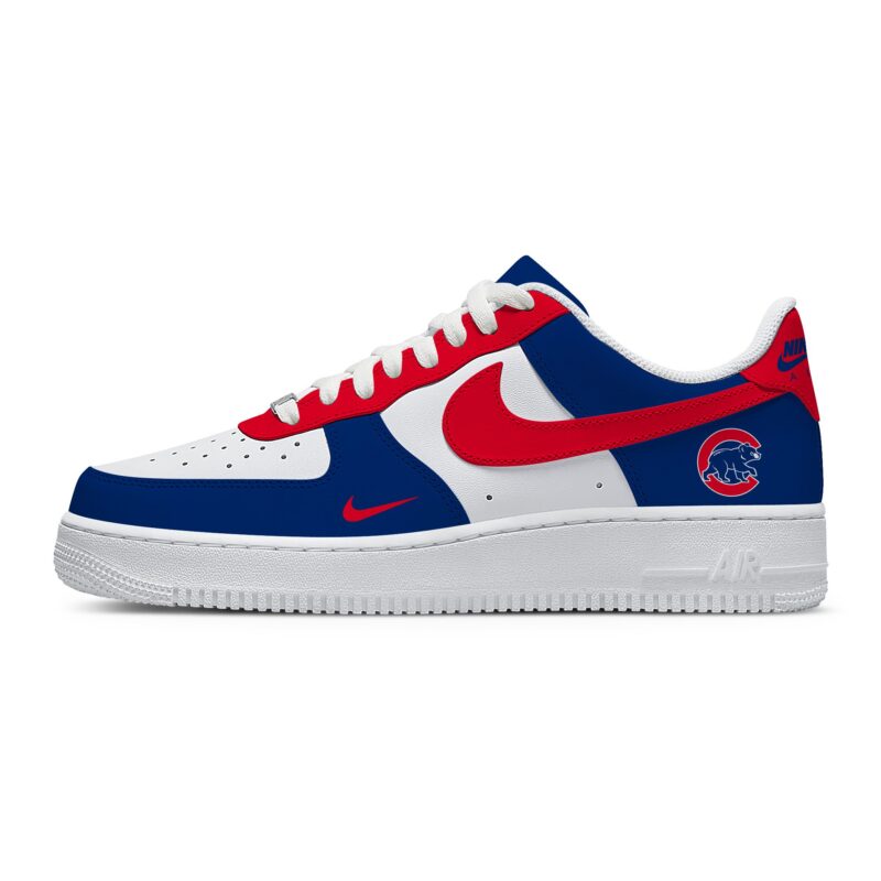 Custom Air Force 1 Low x MLB Chicago Cubs AF1 Limited Sneakers For Fan TCB1000
