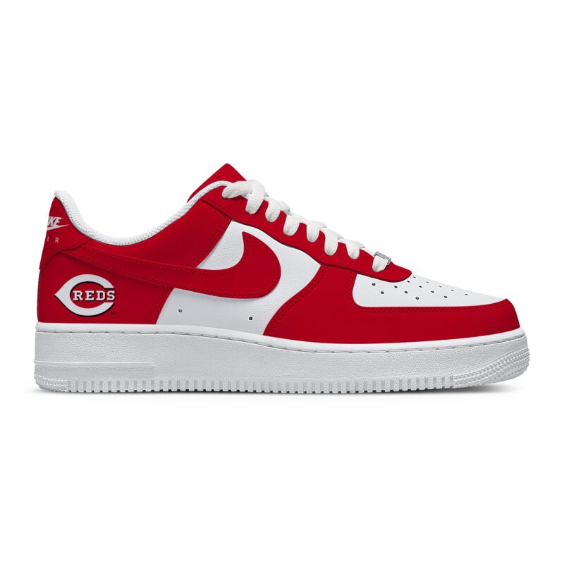 Custom Air Force 1 Low x MLB Cincinnati Reds AF1 Limited Sneakers For Fan TCB1027 1