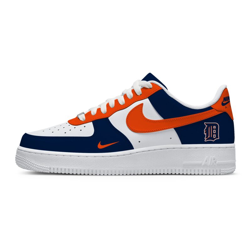 Custom Air Force 1 Low x MLB Detroit Tigers AF1 Limited Sneakers For Fan TCB1066