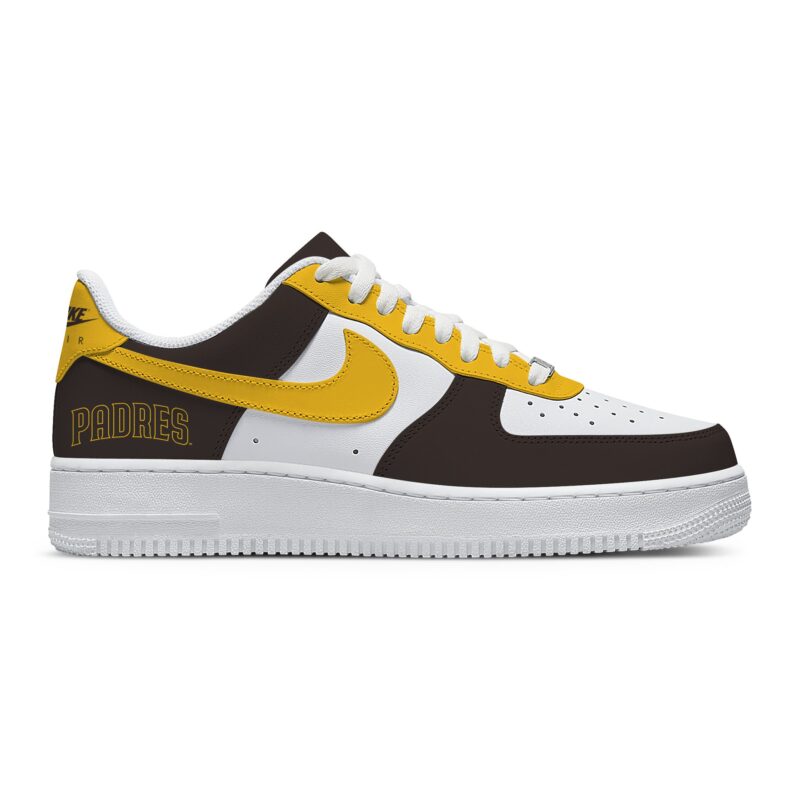 Custom Air Force 1 Low x MLB San Diego Padres AF1 Limited Sneakers For Fan TCB1001 1