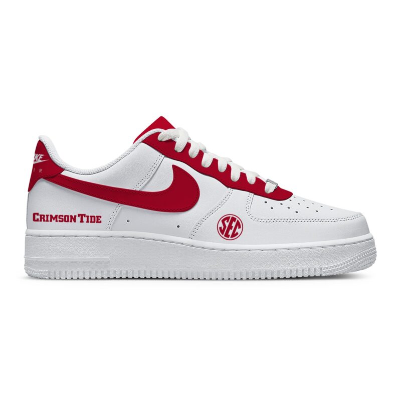 Custom Air Force 1 Low x NCAA Alabama Crimson Tide AF1 Limited Sneakers For Fan TCB1015 1