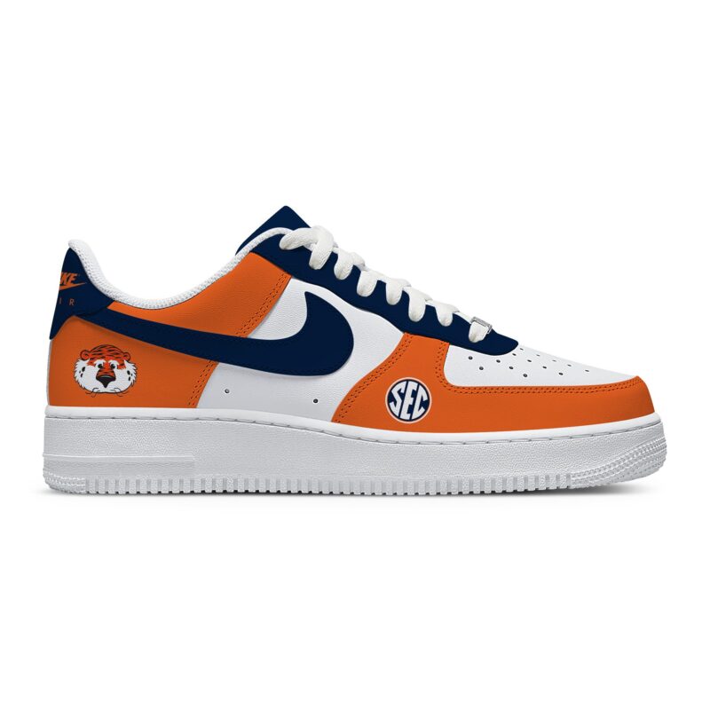 Custom Air Force 1 Low x NCAA Auburn Tigers AF1 Limited Sneakers For Fan TCB1113 1