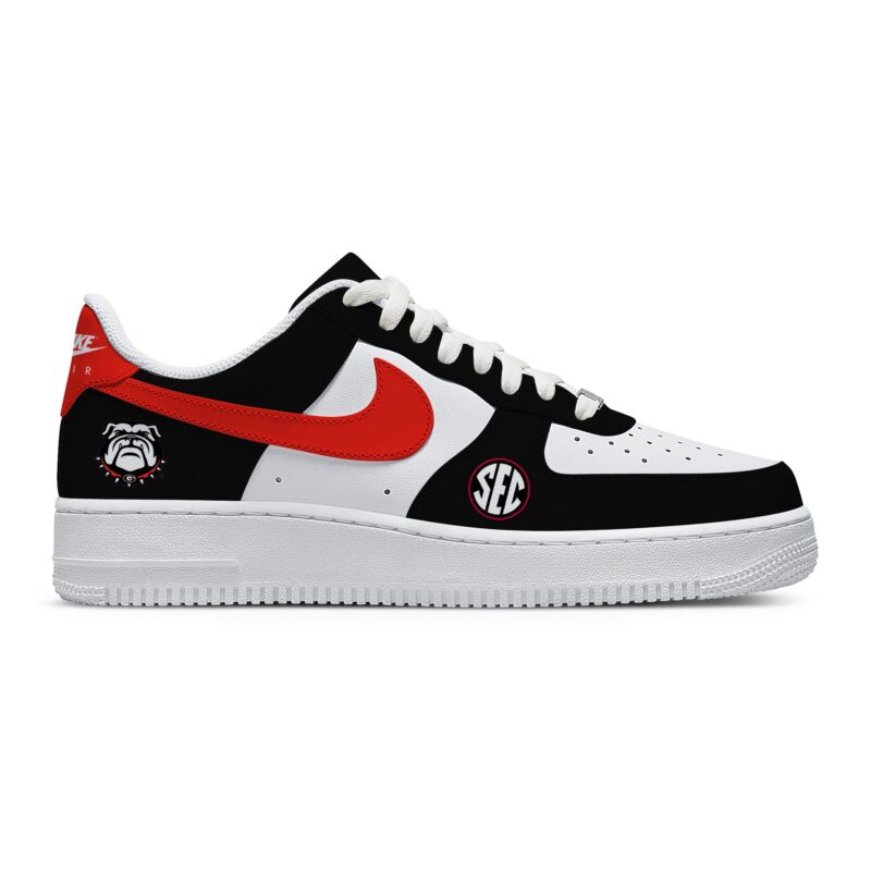 Custom Air Force 1 Low x NCAA Georgia Bulldogs AF1 Limited Sneakers For Fan TCB1014 1