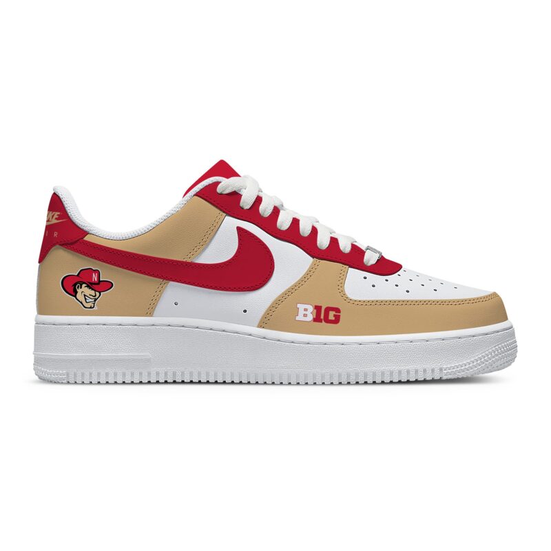 Custom Air Force 1 Low x NCAA Nebraska Cornhuskers AF1 Limited Sneakers For Fan TCB1051 1