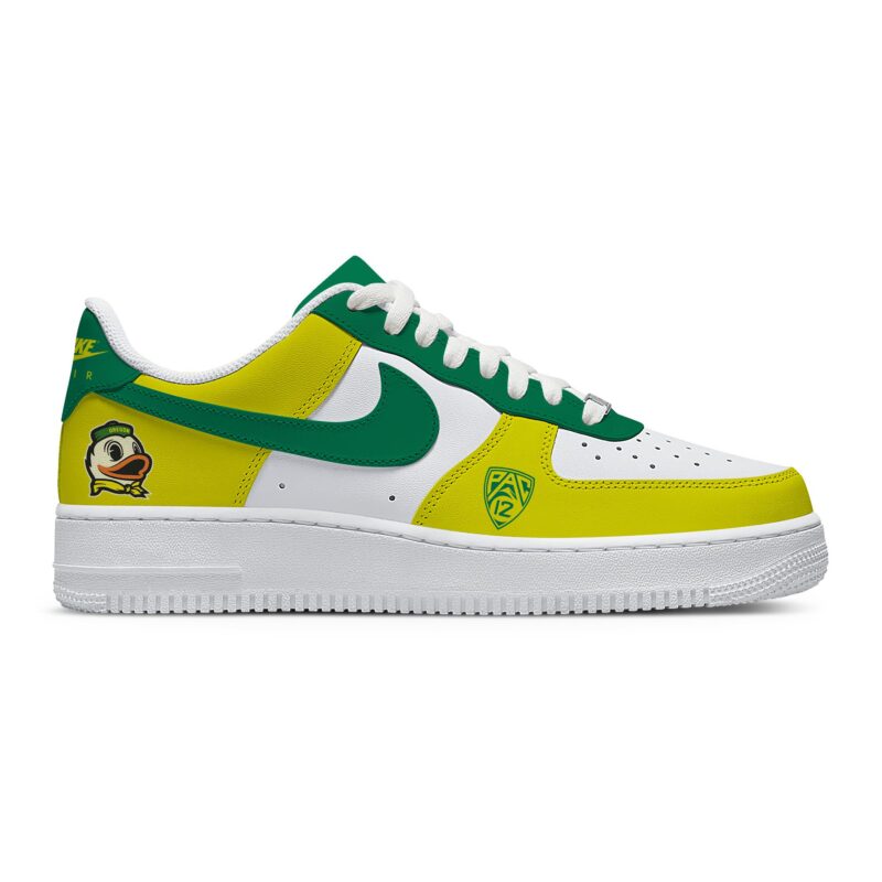 Custom Air Force 1 Low x NCAA Oregon Ducks AF1 Limited Sneakers For Fan TCB1069 1