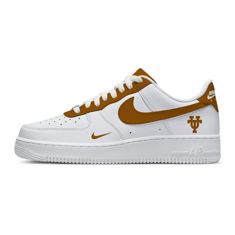 Custom Air Force 1 Low x NCAA Texas Longhorns AF1 Limited Sneakers For Fan TCB1047