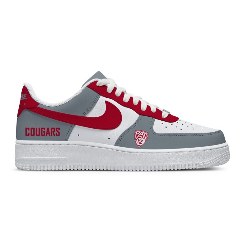 Custom Air Force 1 Low x NCAA Washington State Cougars AF1 Limited Sneakers For Fan TCB1111 1