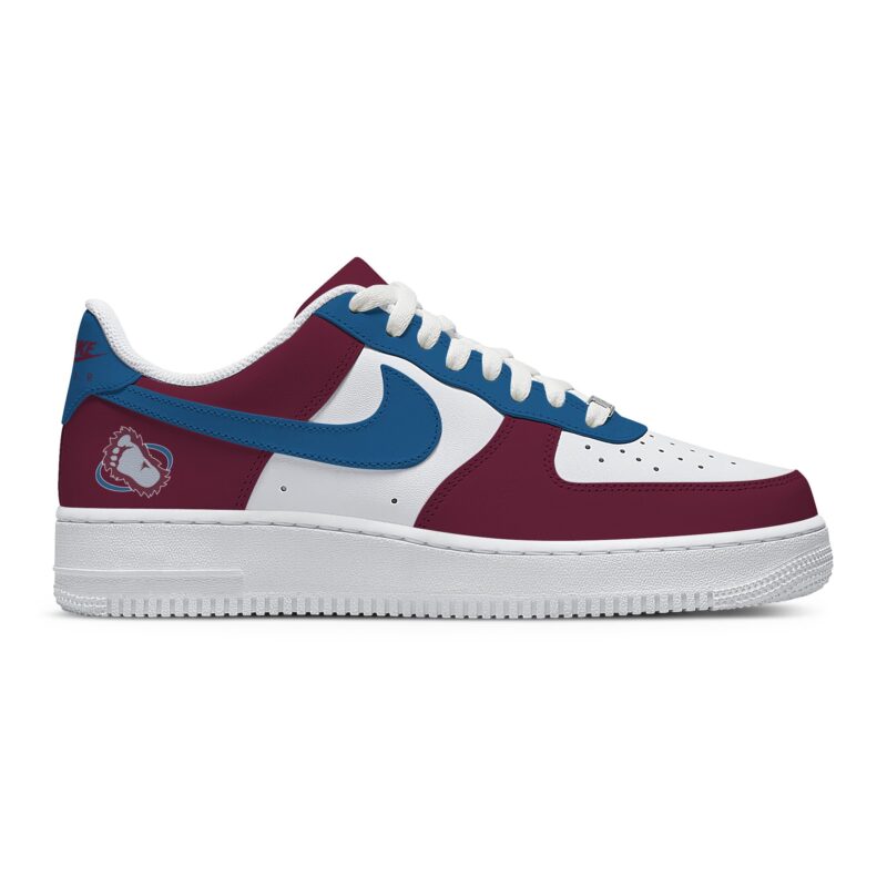 Custom Air Force 1 Low x NHL Colorado Avalanche AF1 Limited Sneakers For Fan TCB1124 1