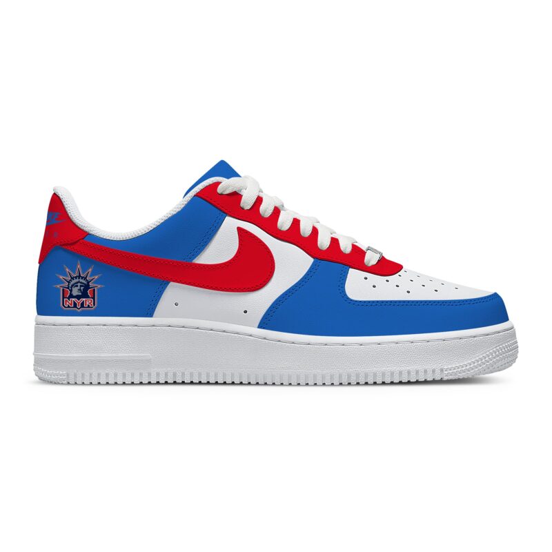 Custom Air Force 1 Low x NHL New York Rangers AF1 Limited Sneakers For Fan TCB1005 1