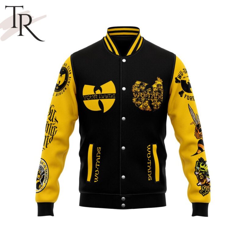 Custom Name Wu Tang Clan Forever Baseball Jacket TBJ1040 1