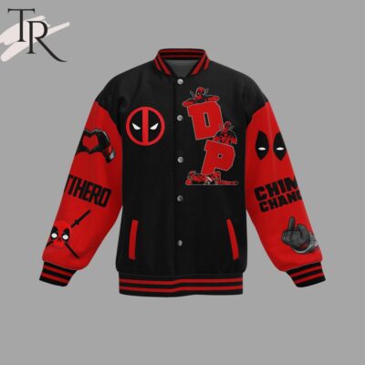 Deadpool Maximum Effort Baseball Jacket TBJ1044 1