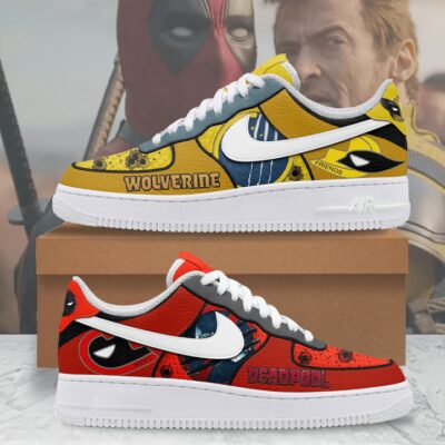 Deadpool & Wolverine AF1 Sneaker Limited Air Force 1 Shoes ZSP1004