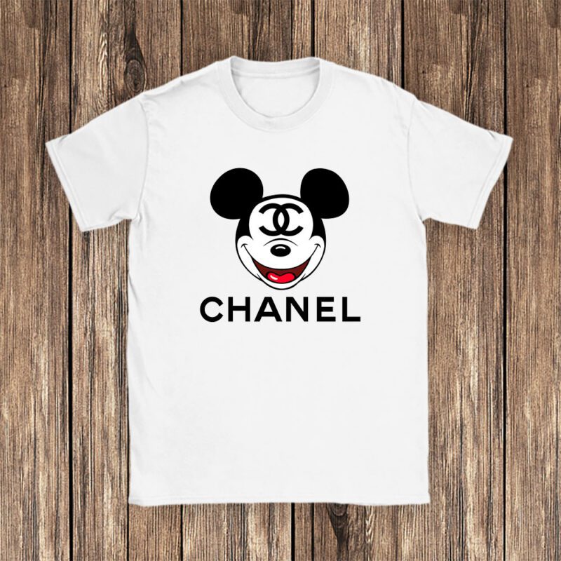 Disney Mickey Chanel Unisex T Shirt Cotton Tee TAT14290 1