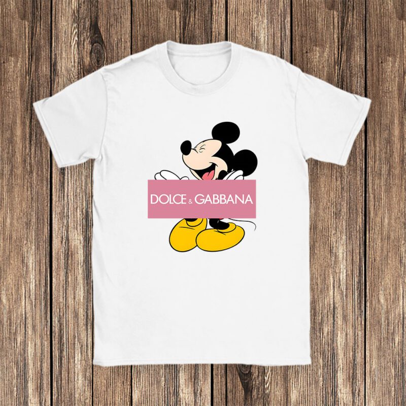 Disney Mickey Dolce Gabbana Unisex T Shirt Cotton Tee TAT14291 1