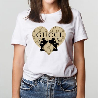 Disney Mickey Gucci Unisex T Shirt Cotton Tee TAT10063 3