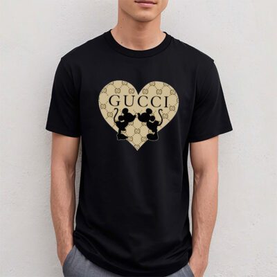 Disney Mickey Gucci Unisex T Shirt Cotton Tee TAT10063 4