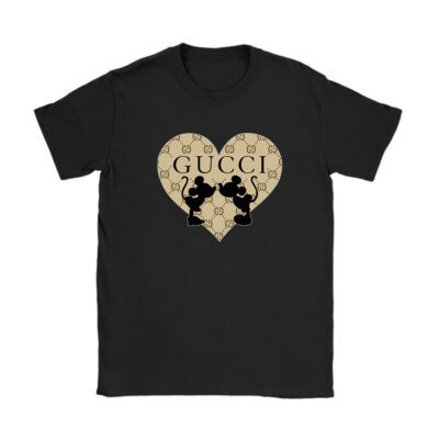 Disney Mickey Gucci Unisex T-Shirt Cotton Tee TAT10063