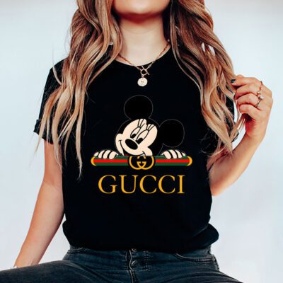 Disney Mickey Gucci Unisex T Shirt Cotton Tee TAT14292 5