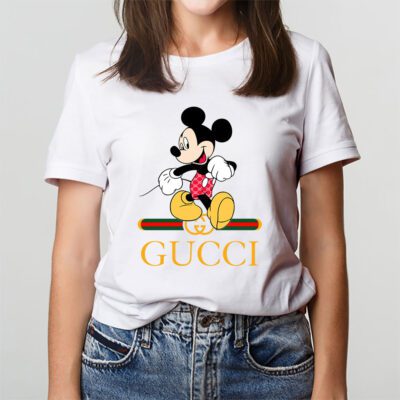 Disney Mickey Gucci Unisex T Shirt Cotton Tee TAT14293 3