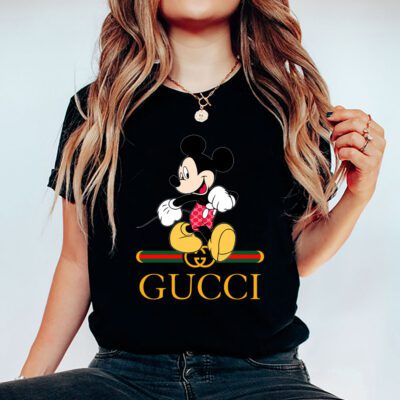 Disney Mickey Gucci Unisex T Shirt Cotton Tee TAT14293 5