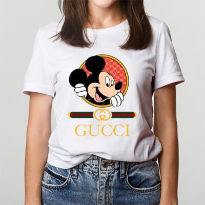 Disney Mickey Gucci Unisex T Shirt Cotton Tee TAT14295 3