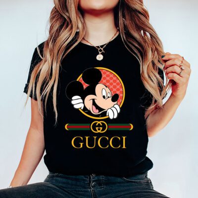 Disney Mickey Gucci Unisex T Shirt Cotton Tee TAT14295 5