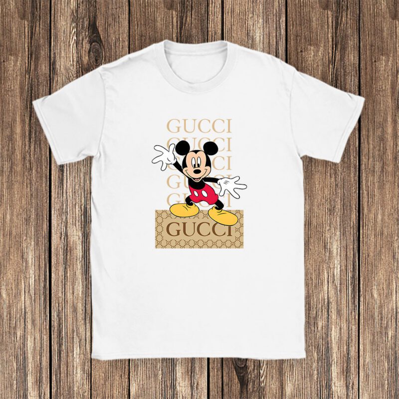Disney Mickey Gucci Unisex T Shirt Cotton Tee TAT14298 1