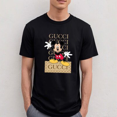 Disney Mickey Gucci Unisex T Shirt Cotton Tee TAT14298 4