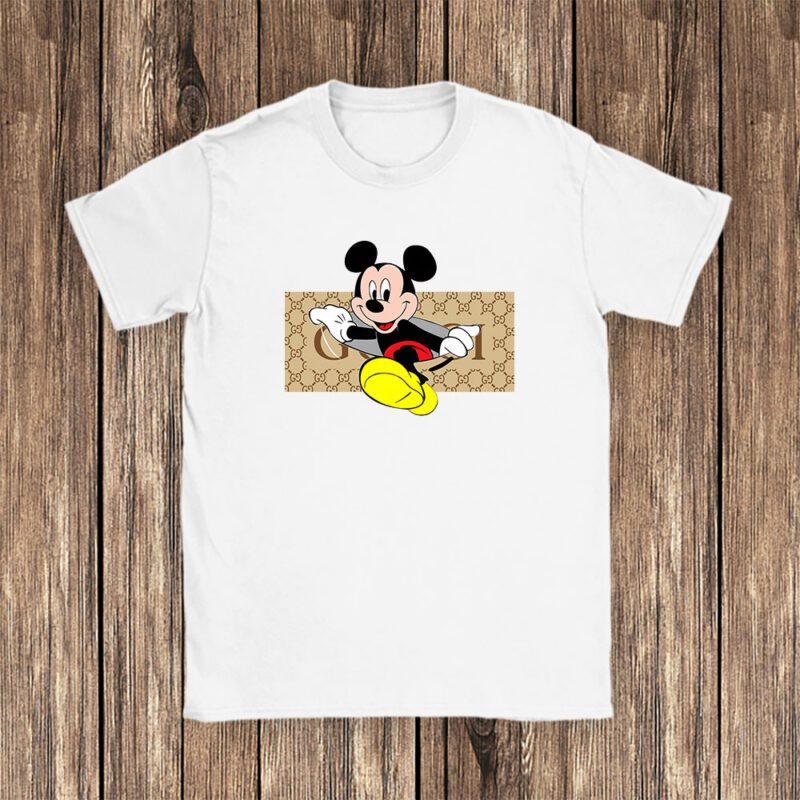 Disney Mickey Mouse Gucci Unisex T Shirt Cotton Tee TAT14304 1