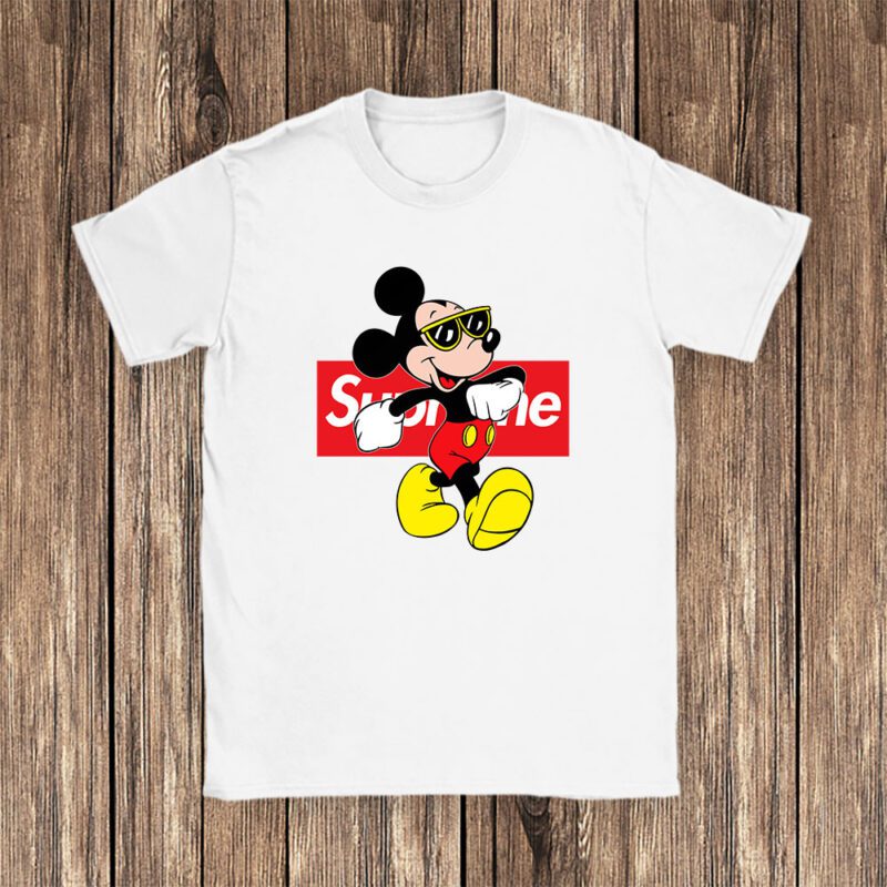 Disney Mickey Mouse Supreme Unisex T Shirt Cotton Tee TAT14311 1