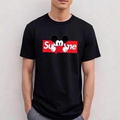 Disney Mickey Mouse Supreme Unisex T Shirt Cotton Tee TAT14312 4