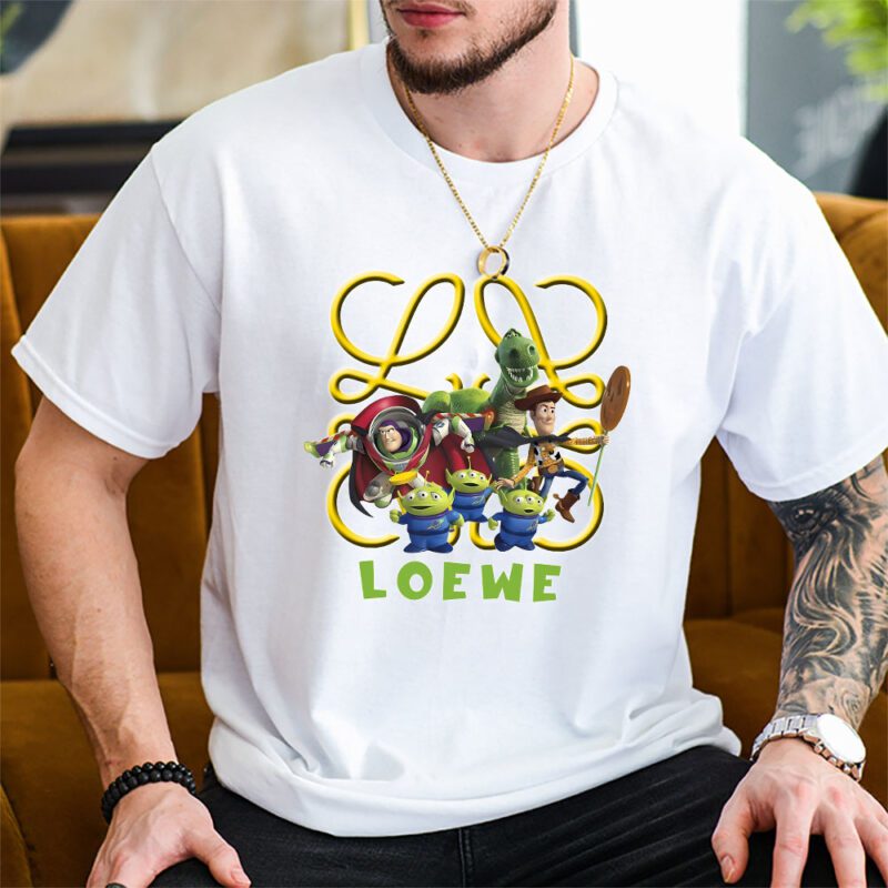 Disney Pixar Toy Story Halloween Loewe Unisex T Shirt Cotton Tee TAT10082 2