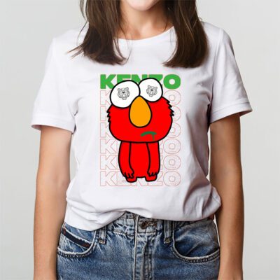 Elmo Sesame Street Kenzo Unisex T-Shirt TAT5501 3 Elmo Sesame Street Kenzo Unisex T Shirt TAT5501 3
