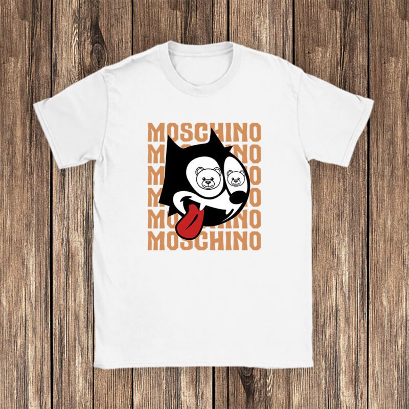 Felix The Cat Moschino Unisex T Shirt Cotton Tee TAT7038 1