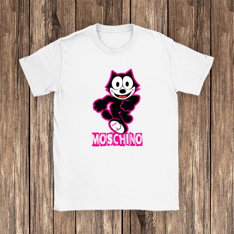 Felix The Cat Moschino Unisex T Shirt Cotton Tee TAT8176 1