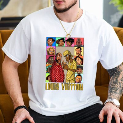 Friday The Animated Series Louis Vuitton Unisex T Shirt Cotton Tee TAT8159 2